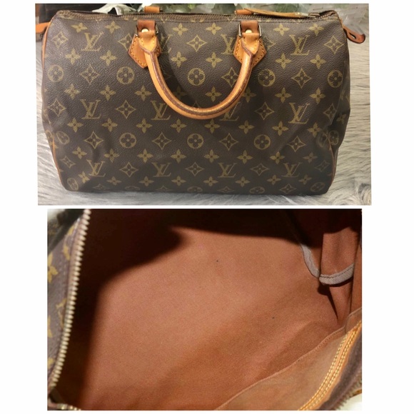SOLD❌Authentic Louis Vuitton Monogram Speedy 35 - Picture 4 of 8